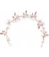 HA114 - Simple Flowers Leaf Hair Band Bridal Headdress